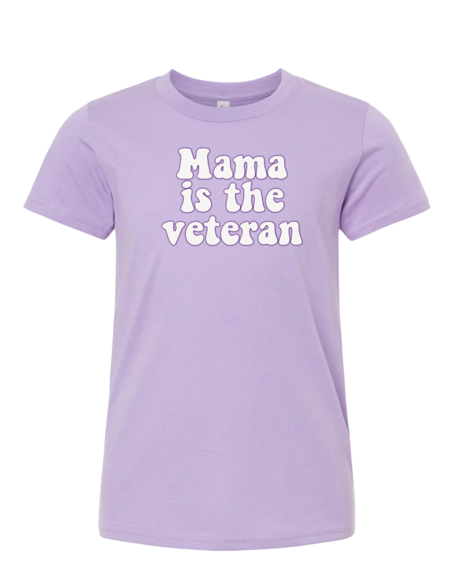 Mama is the veteran Youth T-Shirt - Haute HonorYouth Smallcolor