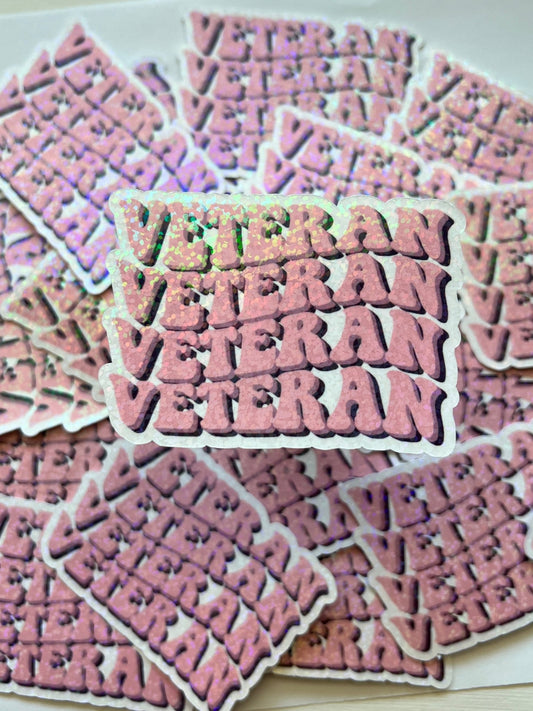 Veteran Sticker - Haute Honorcolor